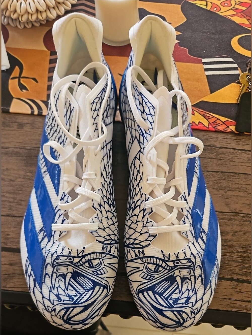 NWOT Adidas Adizero Electric Grafiti Football Cleats